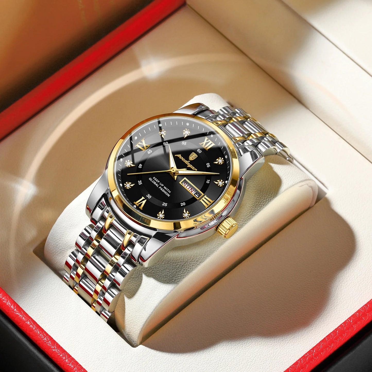 Poedagar Élite™ | Stainless Steel Quartz Watch