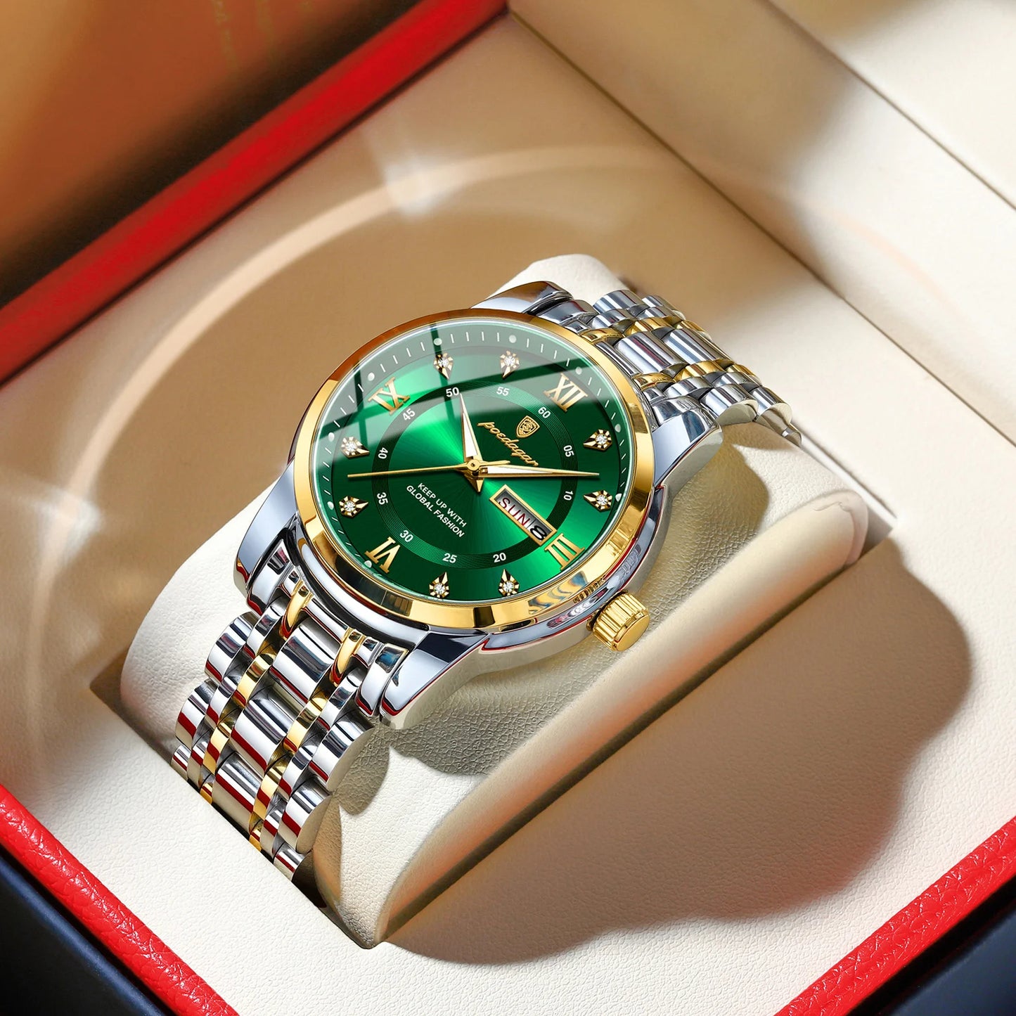Poedagar Élite™ | Stainless Steel Quartz Watch