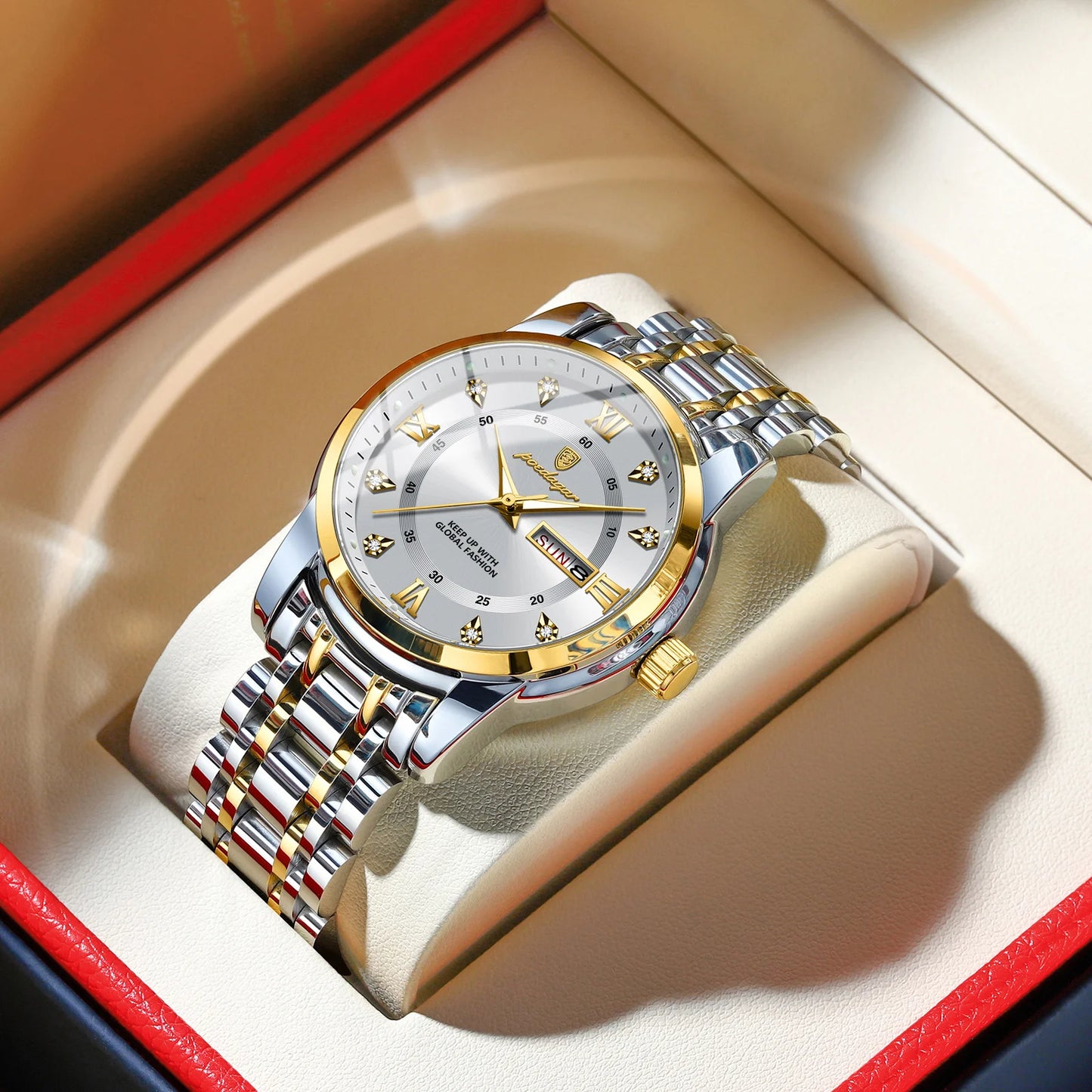 Poedagar Élite™ | Stainless Steel Quartz Watch