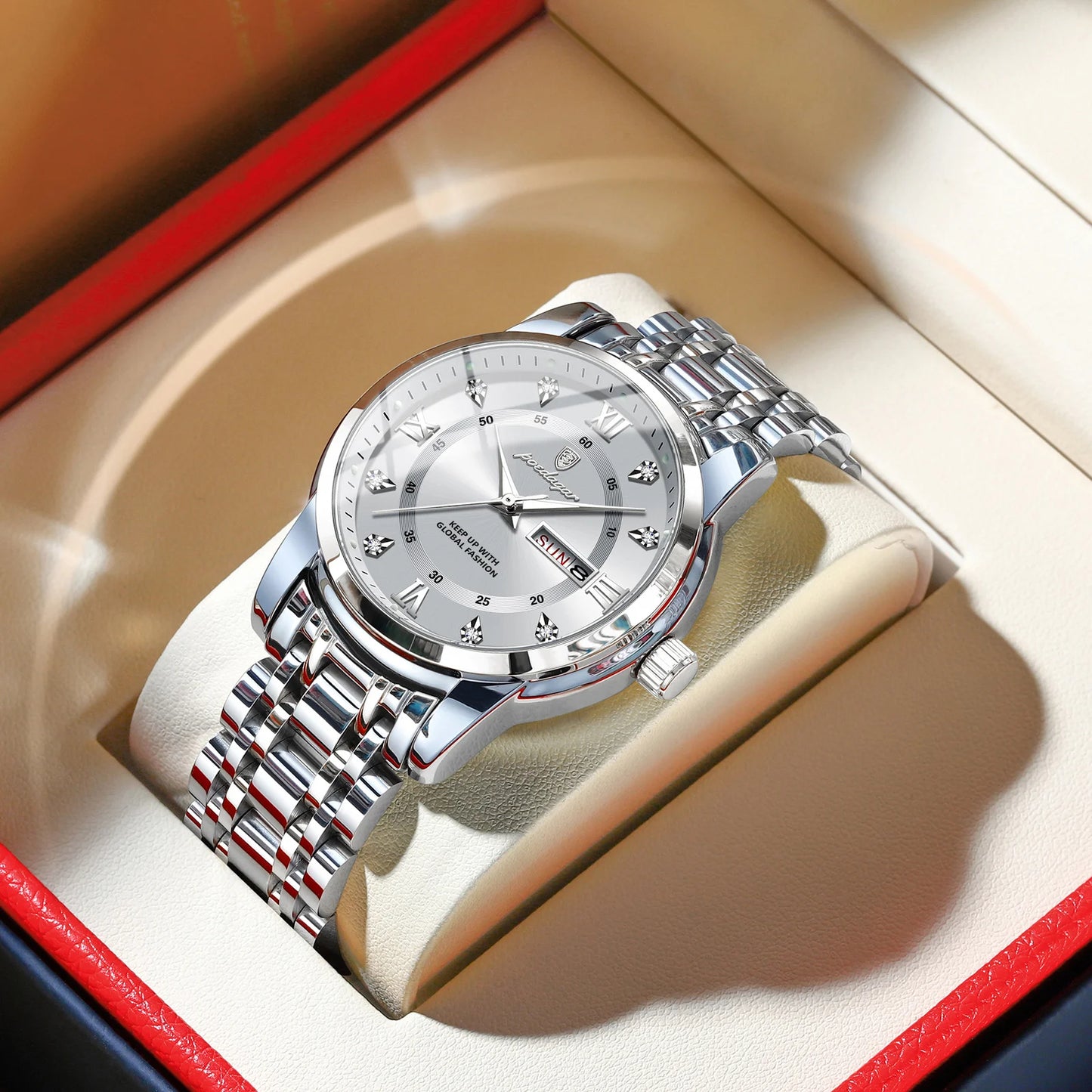 Poedagar Élite™ | Stainless Steel Quartz Watch