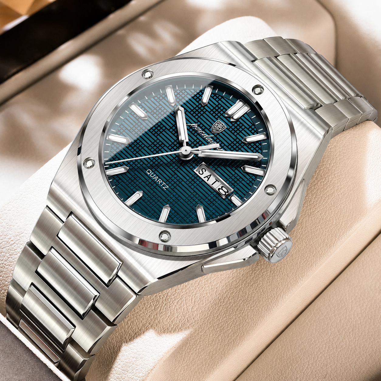 PETON™ – Luxury Steel Quartz Watch