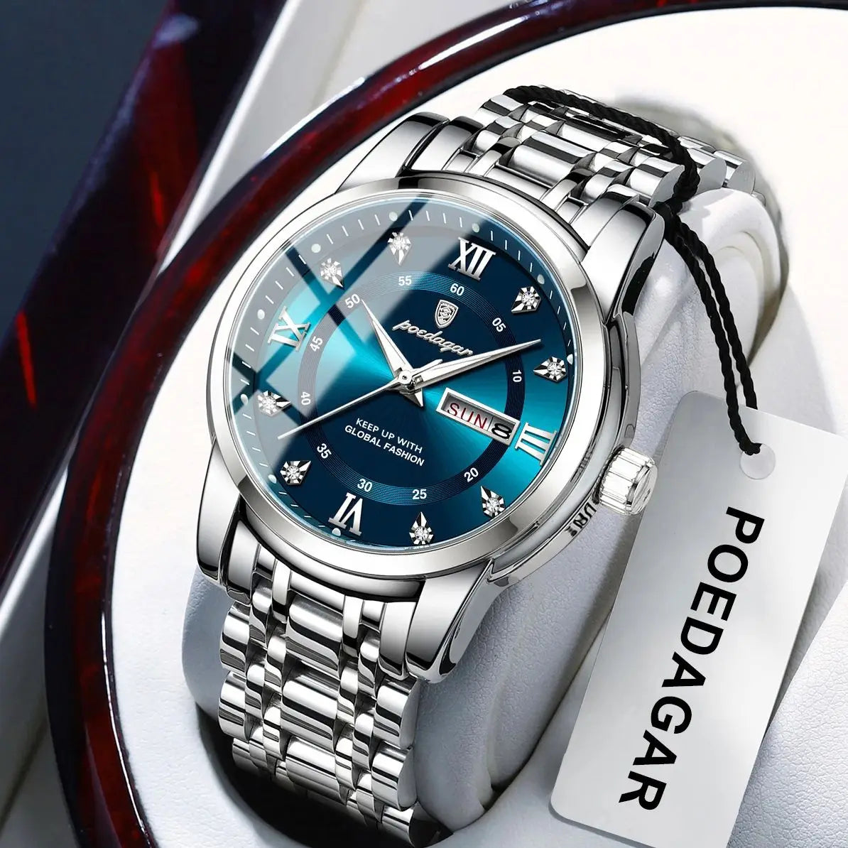 Poedagar Élite™ | Stainless Steel Quartz Watch