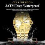 Poedagar Sovereign™ | Stainless Steel Quartz Business Watch