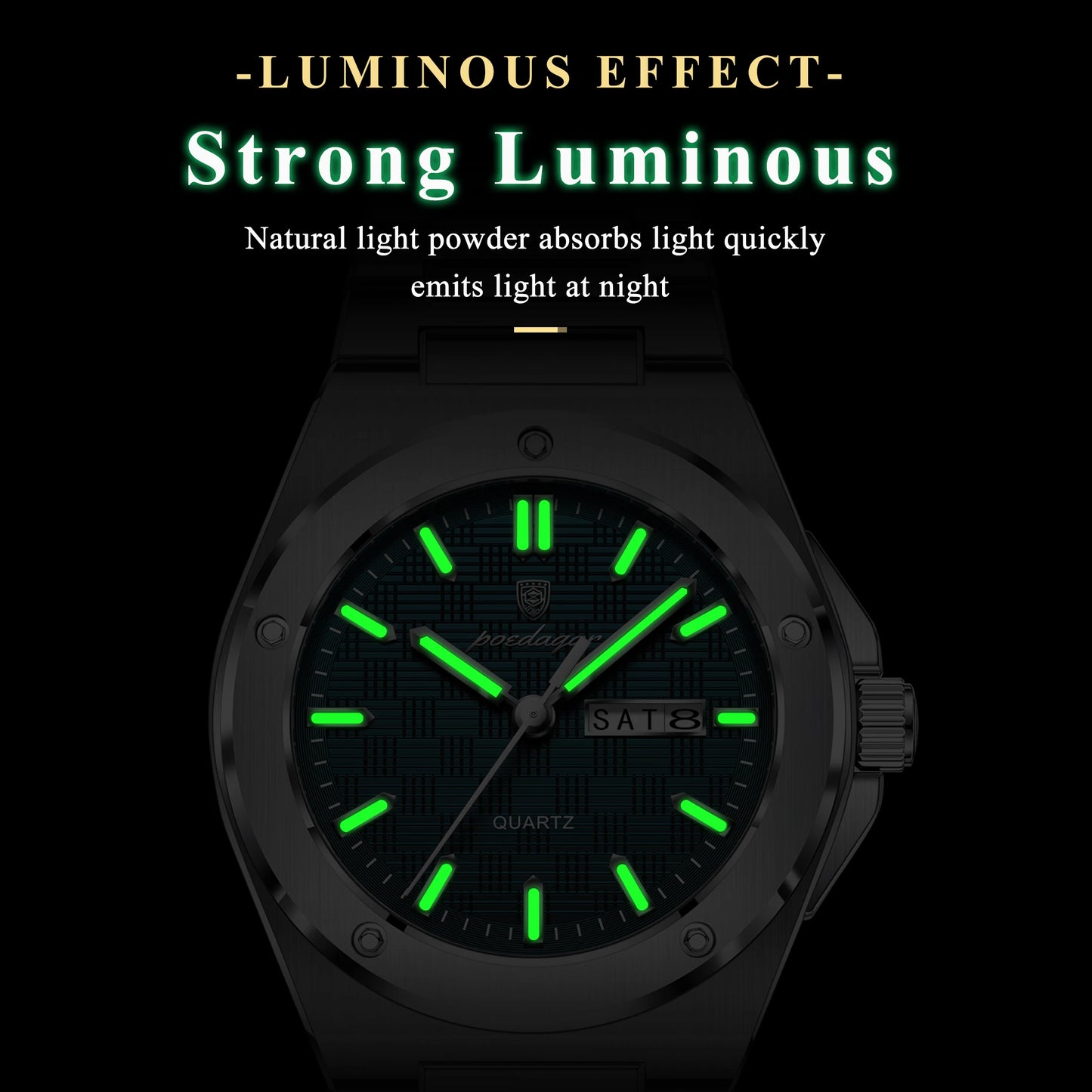 PETON™ – Luxury Steel Quartz Watch