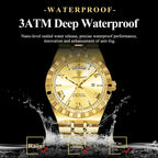 Poedagar Regalis™ | Stainless Steel Quartz Calendar Watch