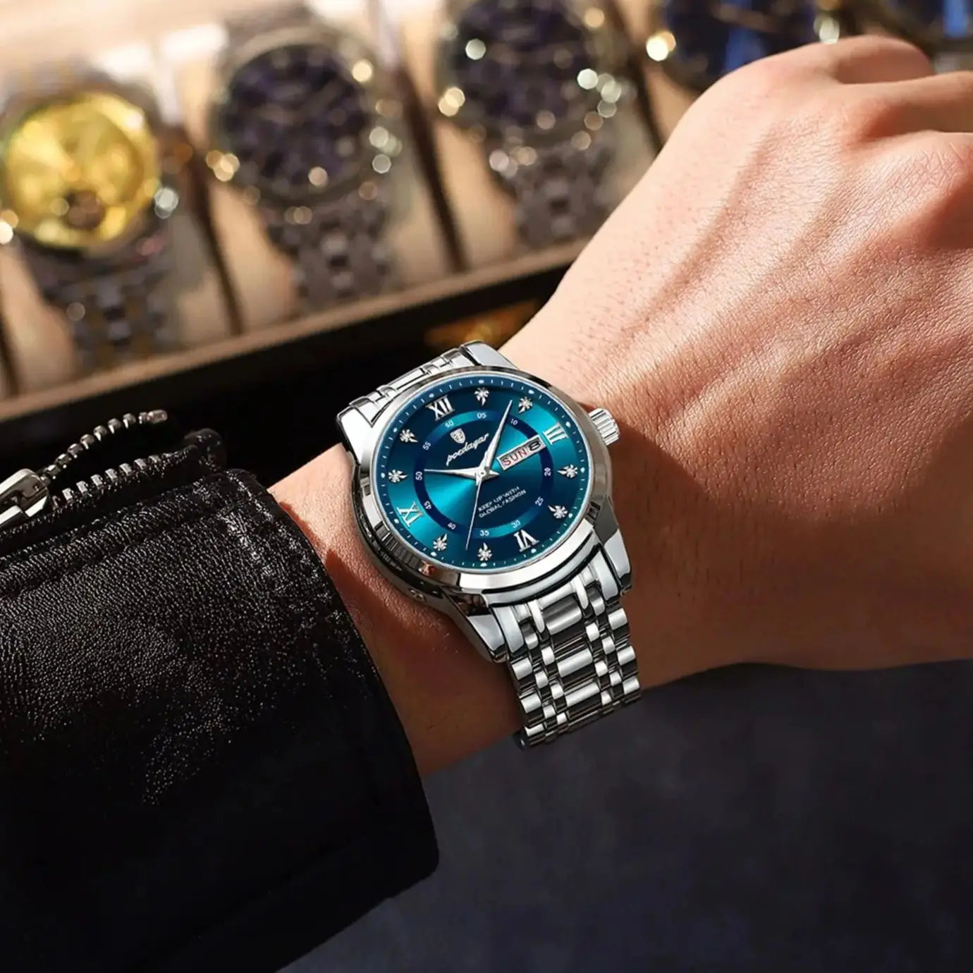 Poedagar Élite™ | Stainless Steel Quartz Watch