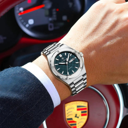 PETON™ – Luxury Steel Quartz Watch