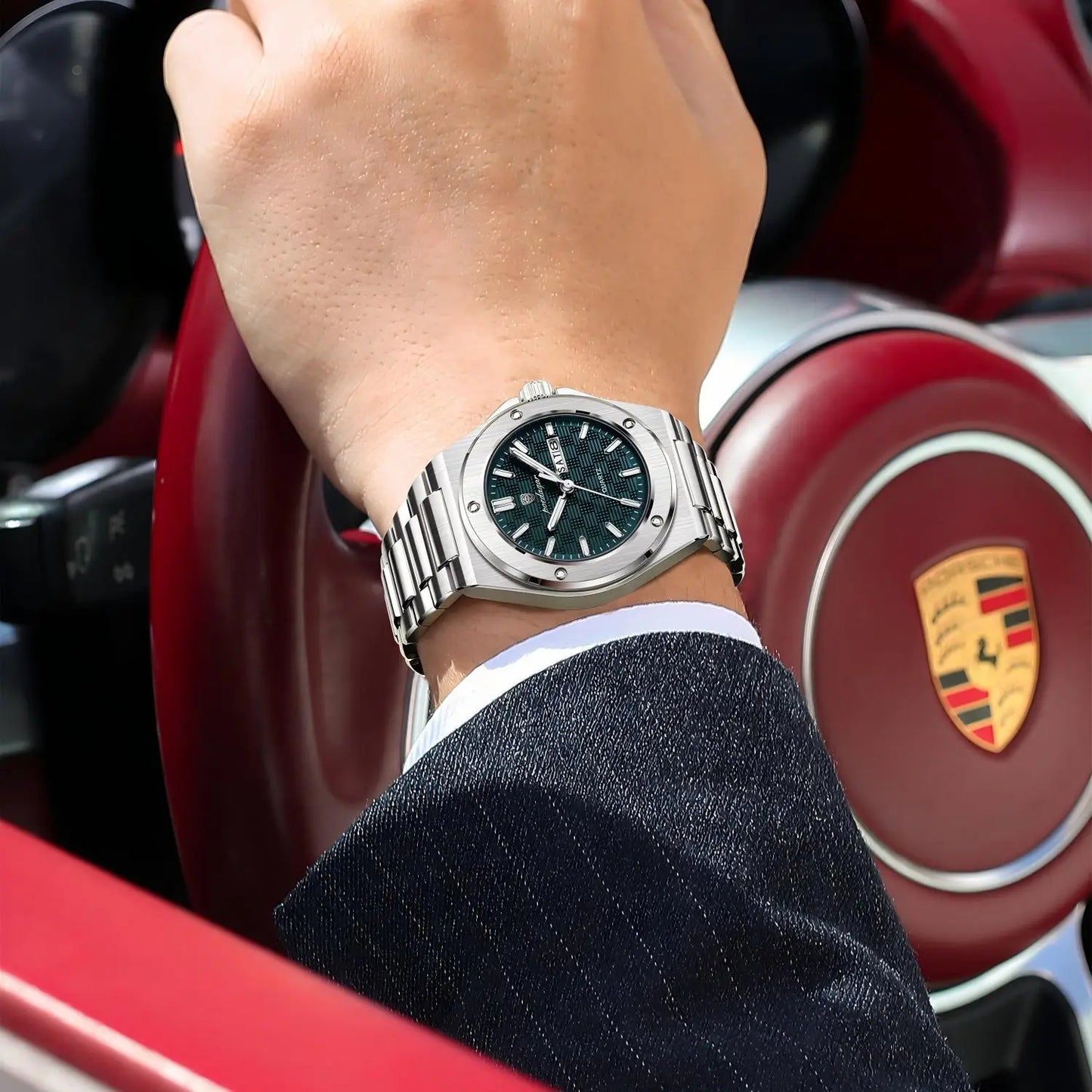 PETON™ – Luxury Steel Quartz Watch