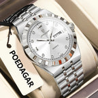 Poedagar Sovereign™ | Stainless Steel Quartz Business Watch