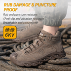 GADRON BOOTS | Steel-Toe Protective Work Shoe