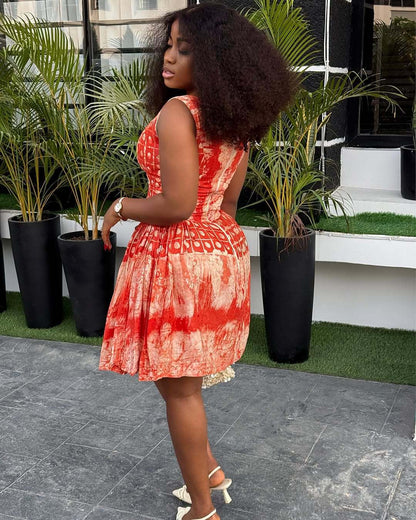 Zinnia™ | Tie-Dye Ruched Sundress