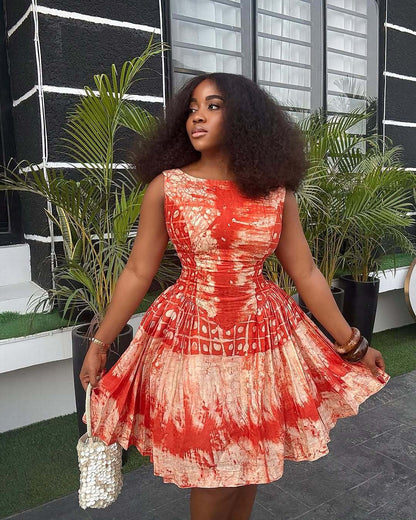 Zinnia™ | Tie-Dye Ruched Sundress