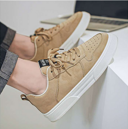 Ardent Stride™ - Breathable Leather Autumn Sneaker