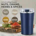 Aurelio™ | Precision Electric Coffee & Spice Grinder 450ml Capacity