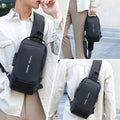Anti Theft Chest Bag Shoulder USB Charging