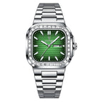 POEDAGAR™ | Diamond-Accented Business Quartz Watch