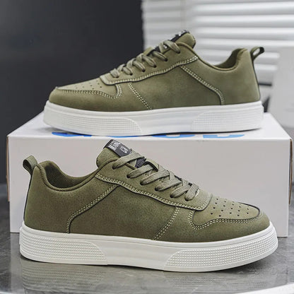Ardent Stride™ - Breathable Leather Autumn Sneaker