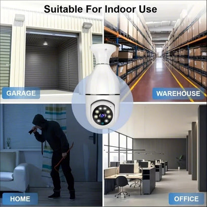 Vigilora™ – 360° Smart Bulb Security Camera (2 megapixel)