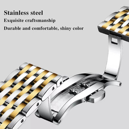 Eclipse Luxury Quartz Watch, black gold