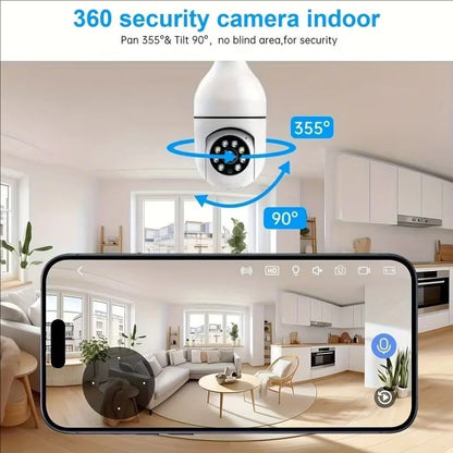 Vigilora™ – 360° Smart Bulb Security Camera (2 megapixel)