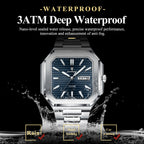 Poedagar Command™ | Stainless Steel Quartz Military Watch