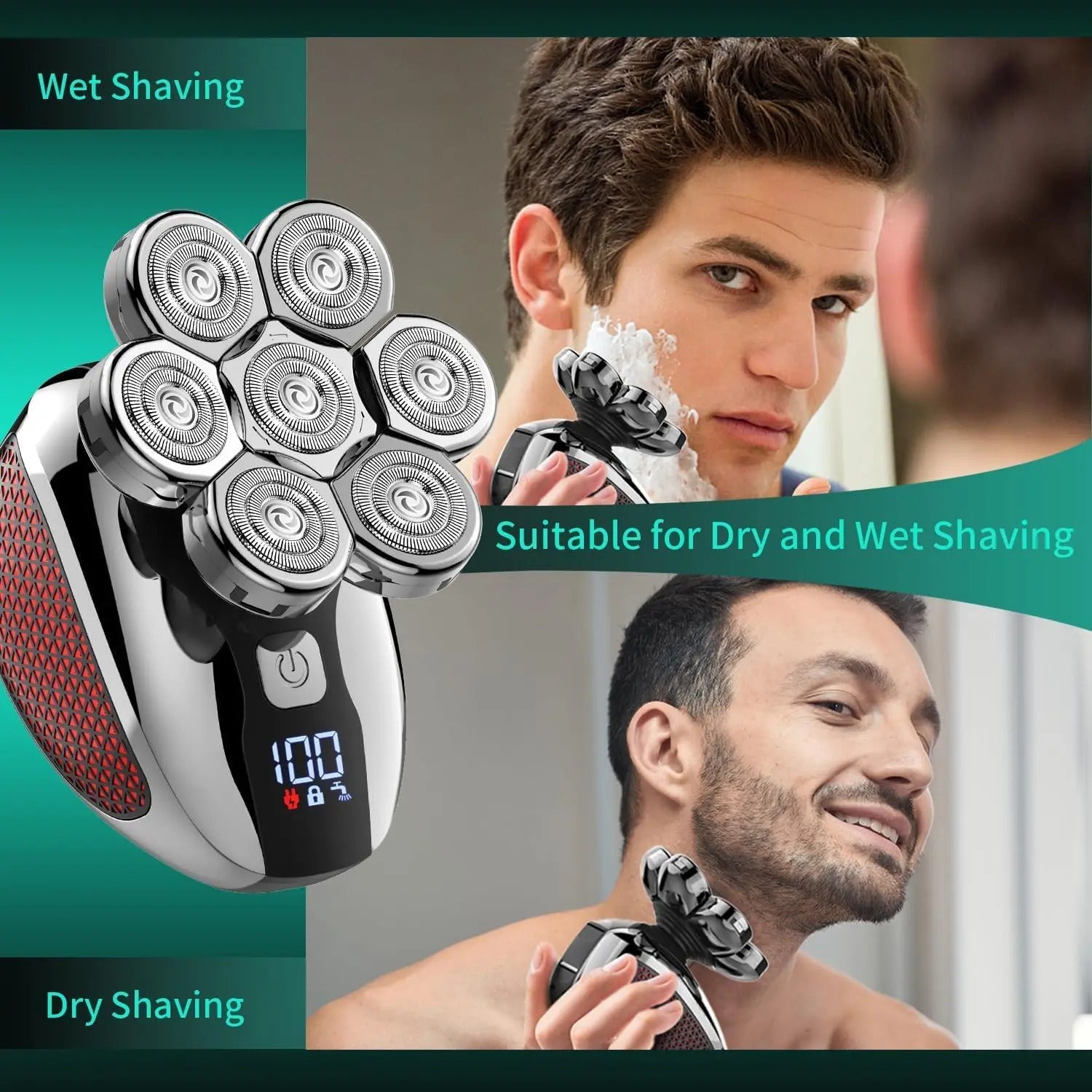 5-in-1 Head Shaver Grooming Kit™ | Precision Care for the Modern Use