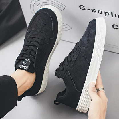 Ardent Stride™ - Breathable Leather Autumn Sneaker