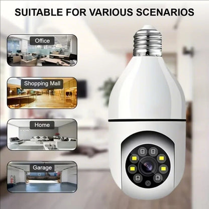 Vigilora™ – 360° Smart Bulb Security Camera (2 megapixel)