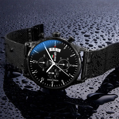 SWISH Waterproof Luxury Quartz Watch 4