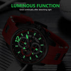 Relogio Masculino waterproof Silcon Luxury watch 6